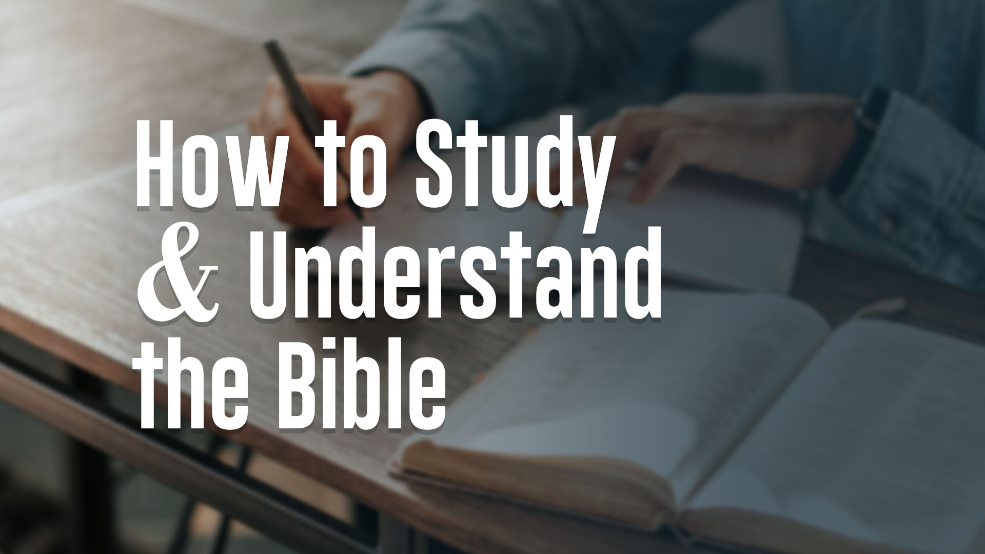 How to Study and Understand the Bible

Monday | 6:30pm
August 11 & 18
Meeting at Forge Christian High School
